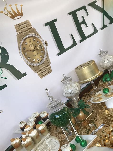 rolex party decorations|Rolex Party Decor .